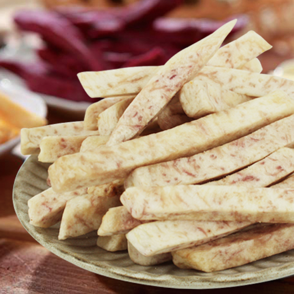 芋頭條脆片【強森先生】保存甜味 新鮮芋頭 涮嘴零食