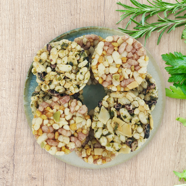 米滋果 堅果【強森先生】 嚴選台灣好米 日式烘焙製作 好吃沒負擔